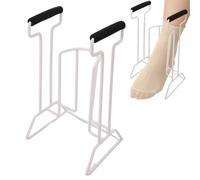 Decorhome Ayuda para calcetines de compresión - Herramienta de calcetines para ponerse calcetines | Ayuda de fácil agarre para poner calcetines | Ayuda anticalcetines para mujeres mayores embarazadas
