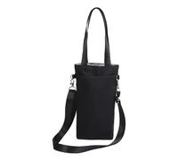 Decorhome Bolsa para botella de agua, bolsa portátil para botella de agua, bolsa de gran capacidad para viajes, senderismo, bolsa de botella de agua estilo mensajero de mano, bolsa multiusos