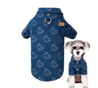 Decorhome Camisas para perros, camisas de mezclilla para perros pequeños, ropa bonita para perros, ropa cómoda para perros, ropa suave para cachorros para pomerania, perros, viajes
