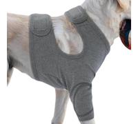 Decorhome Codera para perros - Manguito de recuperación antifugas para las patas delanteras | Calentadores de pierna de poliéster para todos los perros | Funda protectora elástica para evitar lamer y