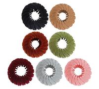 Decorhome Coletero para el cabello - 7 pinzas para el pelo para niñas | Extensible de pájaro para cabello grueso, fino, fino y rizado | Nuevo diseño para el moño Sty