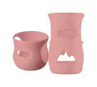 Decorhome Funda de silicona para botella de leche,Funda para botella de leche,Funda aislante para botella de leche de calidad alimentaria - Funda aislante para biberones para niños pequeños resistente