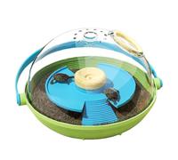 Decorhome Hábitat de Tortugas, Tanque de Tortugas, Kit Inicial de incubadora de Tanques de Tortugas con Luces, Terrarios para Reptiles, Jaula Multifuncional para Reptiles con Toma de Sol, Actividades