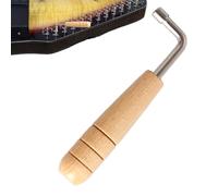Decorhome Llave de afinación Autoharp, Martillo de afinación de lyre,Llave de afinación de metal antideslizante de cuatro esquinas en forma de L | Herramientas de afinación, accesorios profesionales