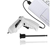 Decorhome Mezclador de Resina eléctrico para epoxi, Mezclador de epoxi eléctrico de Mano para minimizar Las Burbujas, Mezclador de Resina epoxi con 2 Palas, agitador de Resina para Resina, Mezcla de