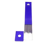 Decorhome Recarga para lápices de carpintero - 3 colores mecánicos de carpintero minas minas para lápices de carpintero, lápices de repuesto sólidos profundos para construcciones mecánicas, minas para