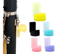 Decorhome reposapulgares para clarinete, cojín para reposapulgares, Reposapulgar de silicona para clarinete con cola, Protector de cojín de silicona para clarinete, oboe, reposapulgar, se adapta a la