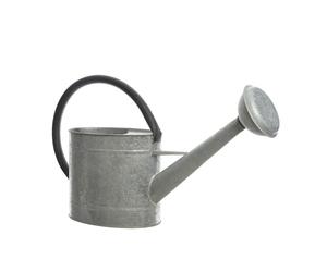 Decoris 83300 regadera de zinc, solo uso decorativo, 5 litros, gris