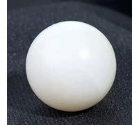 DECORN Bola de Cristal Natural 7 Esferas 20mm/0.8", Ideal para Reiki, Chakra, Feng Shui, meditación y curación, decoración del hogar y colección de Piedras Preciosas,White Jasper