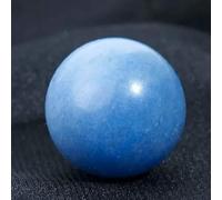 DECORN Bola de Cristal Natural 7 Esferas 20mm/0.8", Ideal para Reiki, Chakra, Feng Shui, meditación y curación, decoración del hogar y colección de Piedras Preciosas,Blue Aventurine