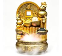 DECORN Fuente de Mesa Treasures para Riqueza y Buena Suerte,
