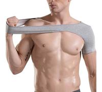 DECORN Hombrera deportiva para hombre y mujer. Manga de compresión elástica, soporte para brazo con cabestrillo para aliviar el dolor, soporte para desgarro del manguito rotador,XLarge