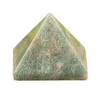 DECORN Pirámide de Cristal de 1,6 "de Piedra curativa de Chakras Naturales, Figura de Torres de Cristales curativos, Cristales para Principiantes, Suministros de brujería,Amazonite