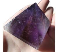 DECORN Pirámide de Cristales de Amatista Cristales Naturales y Piedras Curativas Pirámide de Amatista Piedras Preciosas moradas Que promueven la Riqueza, la Prosperidad y atraen el éxito,40~45mm