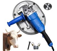 Decornatore Elettrico Per Bovini E Ovini, 1900W Strumento Rimozione Corna Con Lama In Lega 8800RPM, Doppio Interruttore Di Sicurezza E Testa Di Taglio 225mm, Attrezzatura Veterinaria E Agricola