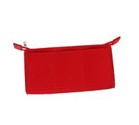 DECORNIJIA 1 Pieza Bolso Organizador de Fieltro Portátil para Cosméticos y Artículos de Aseo para y Actividades al Aire Gran Capacidad y Almacenamiento Clasificado
