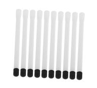 DECORNIJIA 10 Extensiones de Válvulas de Neumáticos para Coches y Motos, Extensores de Válvula de Plástico Blanco, Resistente Inflado Rápido en Vehículos Domésticos