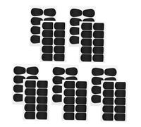 DECORNIJIA 10 Hojas Parches para Boquilla de Saxofón Transparente Almohadillas Protectores de Silicona para Saxo Tenor Barítono y Cuadrada para Práctica Diaria y