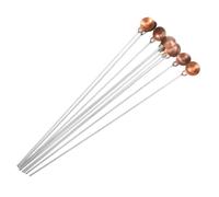 DECORNIJIA 10 piezas Cucharas de Combustión de Cobre para Laboratorio Resistentes la Corrosión con Mango de Segura para Experimentos Químicos y Demostraciones Educativas