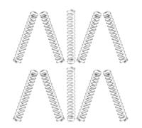 DECORNIJIA 10 Piezas Mini Resortes de Compresión de Acero Inoxidable para Podadora y Cascanueces, Resorte Helicoidal Mecánico Pequeño, Diámetro Exterior 15/64 , Longitud 1-3/16 , Pack 10