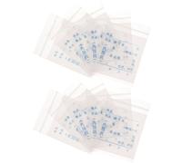 DECORNIJIA 100 Piezas Pequeñas para Medicina con Cierre Bolsas Portátiles para Píldoras y Viajes Contenedores Duraderos y Prácticos para Organizar Medicinas Diarias