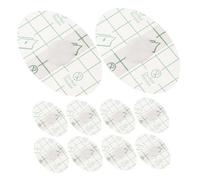 DECORNIJIA 100 Piezas Protector de Orejas para Niña Unidades Adhesivos Desechables para Ducha y Natación Cubiertas Transparentes con Sello Seguro para Recién Nacidos Parches PU