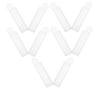 DECORNIJIA 10piezas Barril De Embalaje De Toallitas Húmedas Dispensador De Plástico Rellenable Contenedor Para Guardar Toallitas De Limpieza Tubo De Almacenamiento Para Uso Doméstico Viaje
