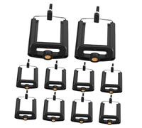 DECORNIJIA 10piezas Clip para Selfie De Ajustable Fijación para Soporte De Teléfono Abrazadera