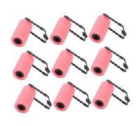 DECORNIJIA 12 Accesorios Cabello Rosados 12 Piezas Rodillos De Esponja Para Rizar Cabello Femenino Niñas Herramienta Peinado Diy Sin Calor Para Uso Diario