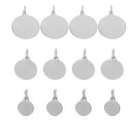 DECORNIJIA 12 Dianas Pequeñas de Acero al Manganeso para Entrenamiento de Tiro Juego de 12 Piezas 2 CM 3 CM y 4 CM Herramienta Portátil y Ligera para Mejora de Precisión y Destreza