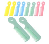 DECORNIJIA 16 Piezas Peines Infantiles Mini Colores Pastel para Niñas y Peine Portátil Pequeño con Mango Ergonómico para Peinados Diarios Fácil de Limpiar y Apto para Manos Pequeñas