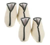 DECORNIJIA 2 Pares Forros de Lana para Botas de Nieve Talla 42, Calcetines Térmicos Gruesos para Senderismo y Pesca, Calentadores de Pies para Invierno, Cálidos y Cómodos, 2 Pares