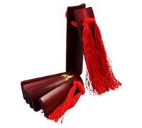 DECORNIJIA 2 Piezas Clappers Allegro de Bambú para Instrumento Chino Seguro y Fácil de Usar para Mejorar Habilidades de Expresión y Oratoria Infantil