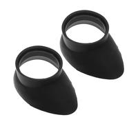 DECORNIJIA 2 piezas Cubiertas Oculares de Goma para Telescopios y Binoculares de Protector de Ocular y Compatible con Telescopios de Uso y Observación de Aves Diseño Ergonómico y Portátil