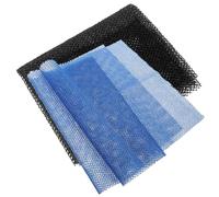 DECORNIJIA 2 piezas Esponjas Africanas Exfoliantes para Baño Redes Elásticas y Lavables para Masaje Corporal Limpieza Profunda y Exfoliación de Piel Muscular y Mejora Circulación Colores