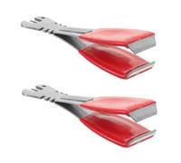 DECORNIJIA 2 Piezas Fishing Line Cutter Nipper Stainless Steel Fishing Tool with Precision Needle For Stable Grip and Knot Tying Compact Portable Equipment