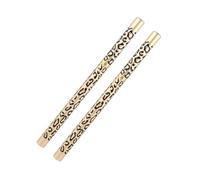 DECORNIJIA 2 Piezas Lápiz de Cejas Doble Punta con Pincel Profesional Color Café Oscuro Unidades Maquillaje Natural y Fácil Aplicación