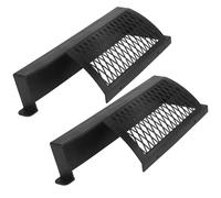 DECORNIJIA 2 Piezas Repuestos para Fútbol Mesa Unidades Caja Recogebalones de Malla Plástica Negra para Fútbolín Hogar y Fiestas Interactivas