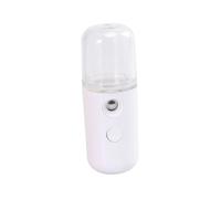 DECORNIJIA 2 piezas Rociador Facial Portátil Tecnología de Nanotecnología Hidratante USB Recargable para Cuidado Rosa