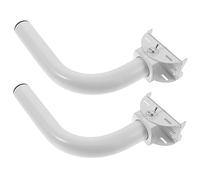 DECORNIJIA 2 Piezas Soporte de Montaje para Antena Exterior Ajustable Brazo de de Inoxidable Compatible con Puntos de y Antenas Instalación y