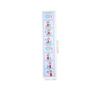 DECORNIJIA 2 Piezas Tabla Visual de Rutina para Entrenamiento de Baño Infantil y Adultos Horario Paso Paso para Habilidades de Autogestión y Apoyo Sensorial Pegatinas para Inodoro Azul