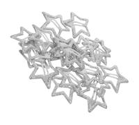 DECORNIJIA 20 piezas Pinzas Pelo Pequeñas Estrella Clips Acrílicos Bonitos para Mujer Horquillas de Estrella Cómodas y Versátiles para Accesorios Cabello Diario