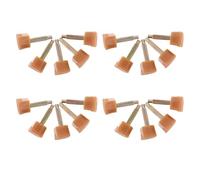 DECORNIJIA 20 Unidades Puntas Tacón Repuesto Tpu U Forma Antideslizantes para Mujer Reparación Tacones DIY Profesional Restauración Calzado
