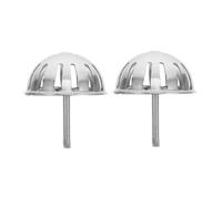 DECORNIJIA 2piezas Tapón De Urinal De Acero Inoxidable Filtro Anticloro Para Baño y Uso Inodoro Cubierta De Drenaje Para Evitar Atascos y Olores