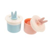 DECORNIJIA 2piezas Taza De Espuma Facial Diseño De Conejito Herramientas Para Lavado Facial Creador De Espuma Para Jabón y Champú Para Rutinas De Cuidado Piel Casa