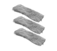 DECORNIJIA 3 Almohadillas Térmicas de Repuesto para Calentadores de Manos Reutilizables Compatibles con Varios Modelos Color Gris Ideales para Acampar Senderismo y Actividades al Aire