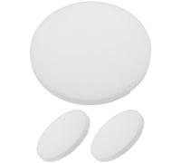 DECORNIJIA 3 Filtros de Repuesto para Colector de Polvo de Uñas Láminas Filtrantes Reutilizables de 12 CM Accesorios Compatibles para Aspiradora de Filtro Redondo para Manicura