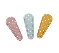 DECORNIJIA 3 piezas Funda Protectora de Tijeras de PU Ligera y Portátil Adecuada para Tijeras de Costura Depilación y Cuidado Personal Diseño Delicado para Regalo Amantes Costura y Belleza