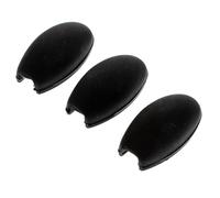 DECORNIJIA 3 piezas Protector Duradero para Llave de Saxofón Negro Accesorios para Saxofón con Almohadillas Laterales y Reposamuñecas Fácil Instalación para Práctica y Rendimiento