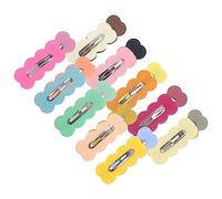 DECORNIJIA 30 piezas Clips Cabello Pequeños para Niñas y Mujeres Horquillas Metálicas Snap Candy Color Diseño Cute y Ligero para Peinados Diarios y Fiestas